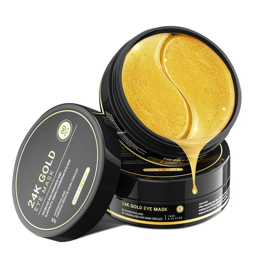24K Gold Eye Renewal Patches - 120pcs Collagen Mask